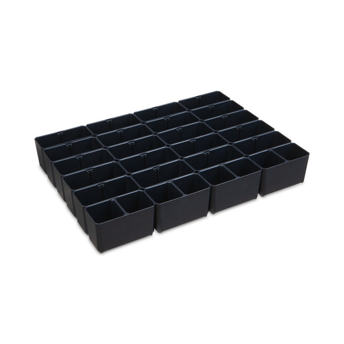 Inset Storage Inset box set 24 pieces H63 | Storage Bins & Boxes | Sortimo Shop USA