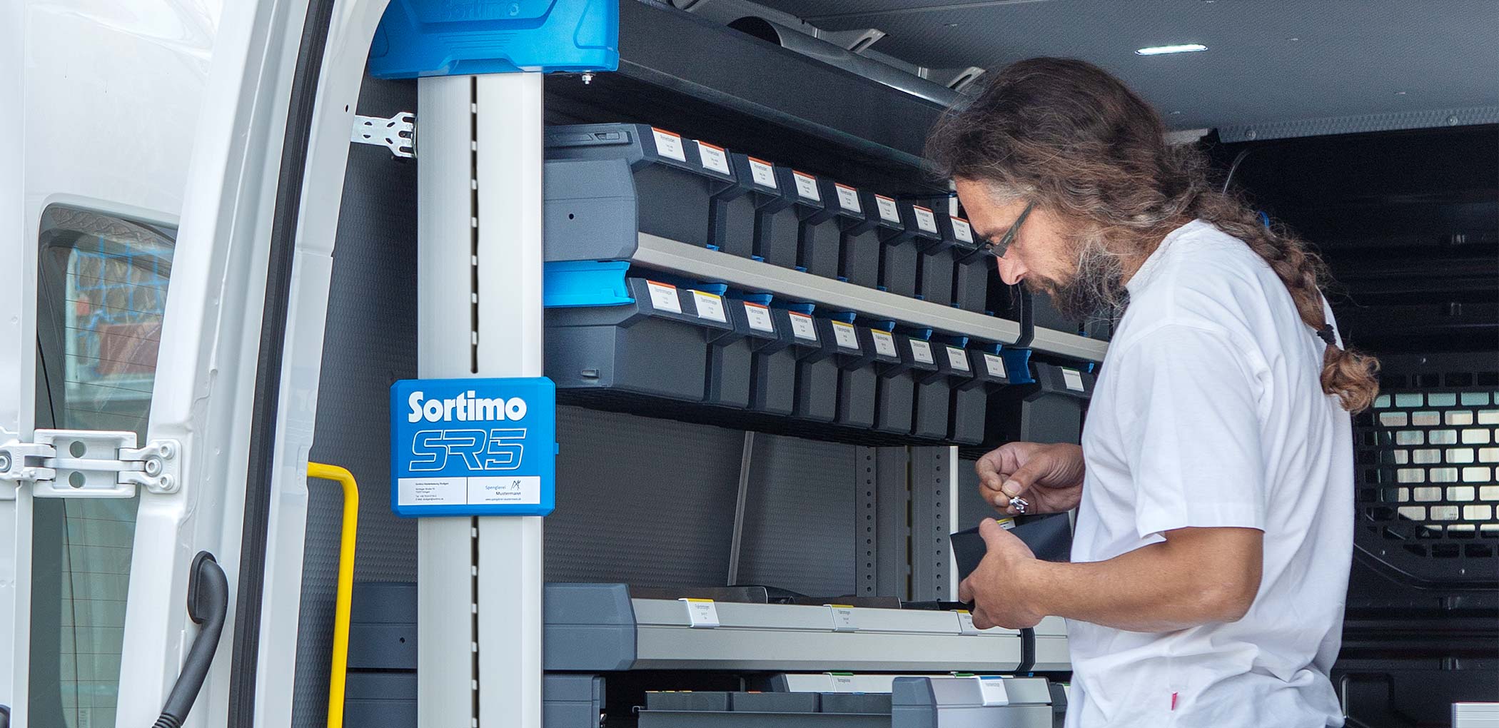 Van racking and van shelving for vans | Sortimo Shop USA
