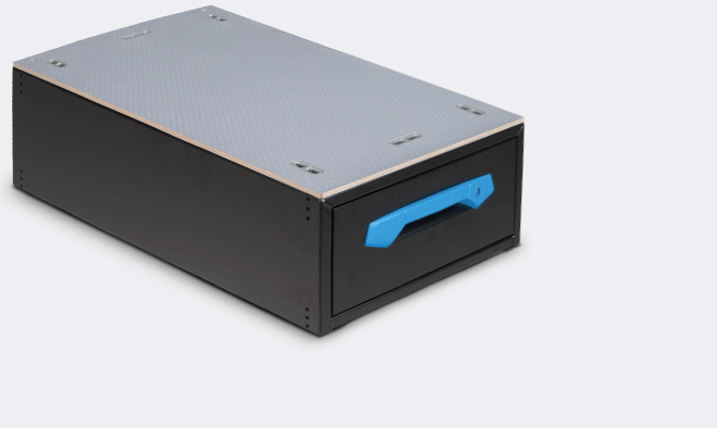Jumbo-Unit XL drawer for maximum loading space utilisation