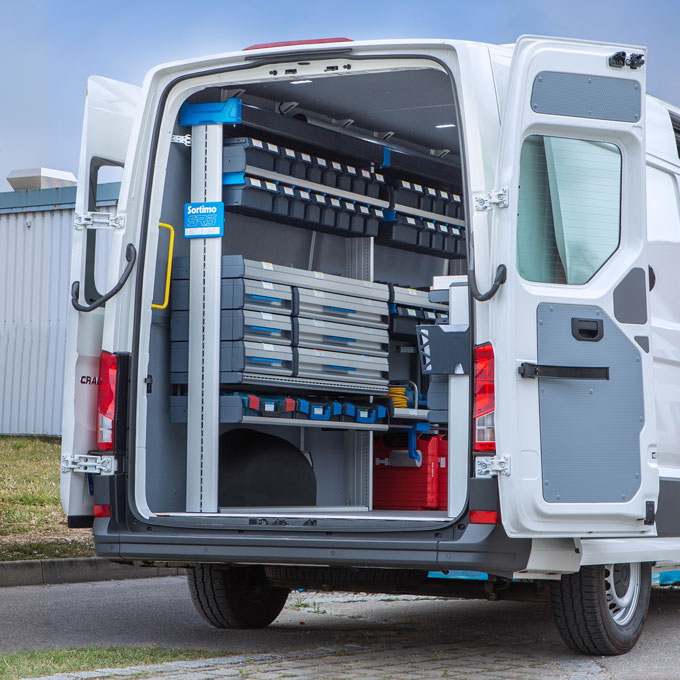 Sortimo | van shelvings & services for mobile work